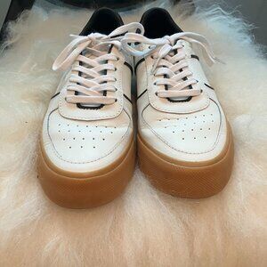 Reformation Leather Sneakers - Size 7